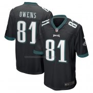 Maglia NFL Game Philadelphia Eagles Terrell Owens Retired Nero