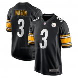 Maglia NFL Game Pittsburgh Steelers Russell Wilson Nero