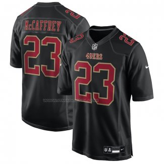 Maglia NFL Game San Francisco 49ers Christian Mccaffrey Fashion Nero