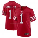 Maglia NFL Game San Francisco 49ers Deebo Samuel Sr Rosso