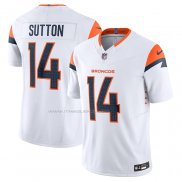 Maglia NFL Limited Denver Broncos Courtland Sutton Vapor F.U.S.E. Bianco