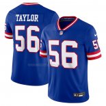 Maglia NFL Limited New York Giants Lawrence Taylor Alternato Vapor Untouchable Blu