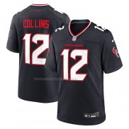 Maglia NFL Game Houston Texans Nico Collins Blu2