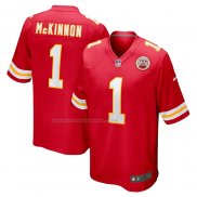 Maglia NFL Game Kansas City Chiefs Jerick Mckinnon Rosso