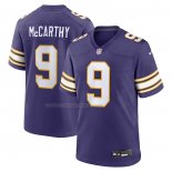Maglia NFL Game Minnesota Vikings J.j. Mccarthy 2nd Alternato 2024 NFL Draft First Round Pick Viola