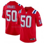 Maglia NFL Game New England Patriots Retired Alternato Rosso