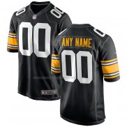 Maglia NFL Game Pittsburgh Steelers Personalizzate Alternato Nero