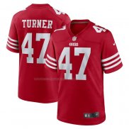 Maglia NFL Game San Francisco 49ers Ezekiel Turner Rosso