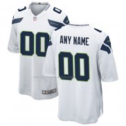 Maglia NFL Game Seattle Seahawks Personalizzate Bianco