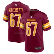 Maglia NFL Game Washington Commanders Nick Allegretti Rosso