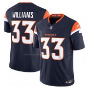 Maglia NFL Limited Denver Broncos Javonte Williams Alternato Vapor F.U.S.E. Blu