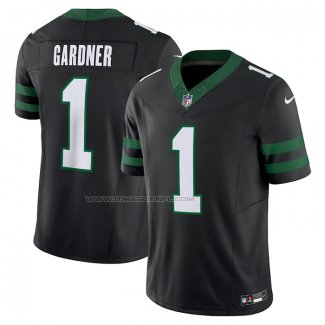 Maglia NFL Limited New York Jets Ahmad Sauce Gardner Alternato Vapor F.U.S.E. Legacy Nero