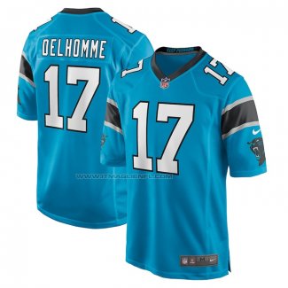 Maglia NFL Game Carolina Panthers Jake Delhomme Retired Blu