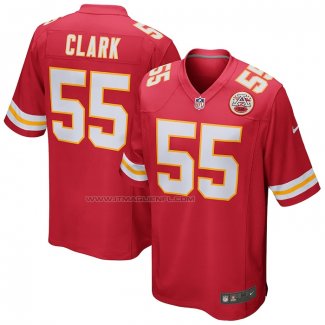 Maglia NFL Game Kansas City Chiefs Frank Clark Rosso