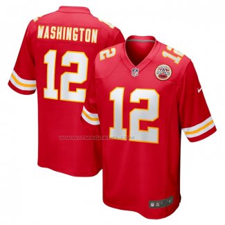 Maglia NFL Game Kansas City Chiefs Montrell Washington Rosso