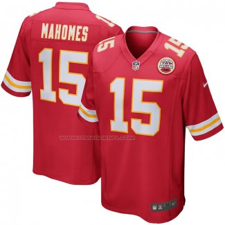 Maglia NFL Game Kansas City Chiefs Patrick Mahomes Rosso