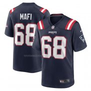 Maglia NFL Game New England Patriots Atonio Mafi Blu