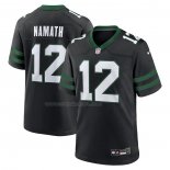 Maglia NFL Game New York Jets Joe Namath Alternato Retired Nero