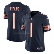 Maglia NFL Limited Chicago Bears Justin Fields Vapor Blu