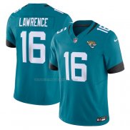 Maglia NFL Limited Jacksonville Jaguars Trevor Lawrence Vapor F.U.S.E. Verde