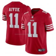 Maglia NFL Limited San Francisco 49ers Brandon Aiyuk Vapor Rosso