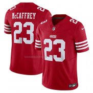 Maglia NFL Limited San Francisco 49ers Christian Mccaffrey Vapor F.U.S.E. Rosso