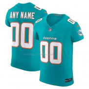 Maglia NFL Elite Miami Dolphins Vapor F.U.S.E. Personalizzate Verde