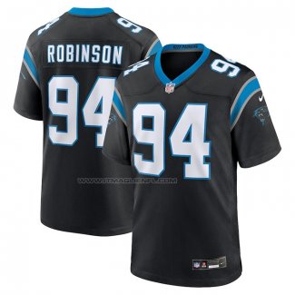 Maglia NFL Game Carolina Panthers A'Shawn Robinson Nero