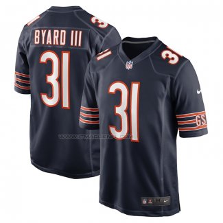 Maglia NFL Game Chicago Bears Kevin Byard III Blu