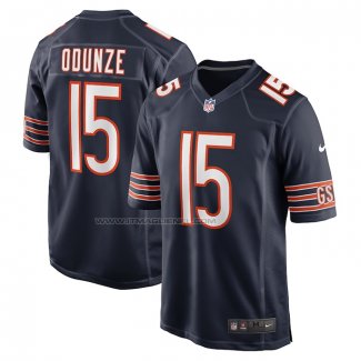 Maglia NFL Game Chicago Bears Rome Odunze 2024 NFL Draft First Round Pick Blu