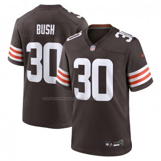 Maglia NFL Game Cleveland Browns Devin Bush Marrone