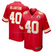 Maglia NFL Game Kansas City Chiefs Kendall Blanton Home Rosso