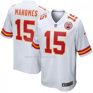 Maglia NFL Game Kansas City Chiefs Patrick Mahomes Bianco