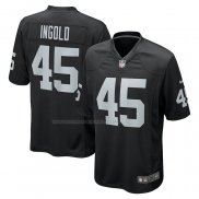 Maglia NFL Game Las Vegas Raiders Alec Ingold Nero