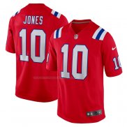 Maglia NFL Game New England Patriots Mac Jones Rosso