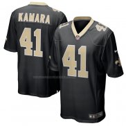 Maglia NFL Game New Orleans Saints Alvin Kamara Nero