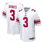 Maglia NFL Game New York Giants Deonte Banks Bianco