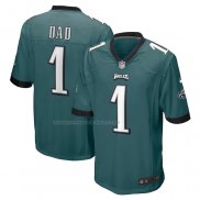 Maglia NFL Game Philadelphia Eagles Number 1 Dad Verde