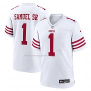 Maglia NFL Game San Francisco 49ers Deebo Samuel Sr Bianco