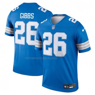 Maglia NFL Legend Detroit Lions Jahmyr Gibbs Blu