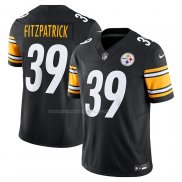 Maglia NFL Limited Pittsburgh Steelers Minkah Fitzpatrick Vapor F.U.S.E. Nero