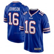 Maglia NFL Game Buffalo Bills Xavier Johnson Blu