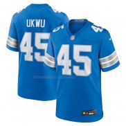 Maglia NFL Game Detroit Lions Isaac Ukwu Blu