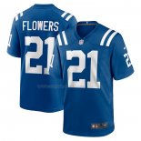 Maglia NFL Game Indianapolis Colts Dallis Flowers Blu