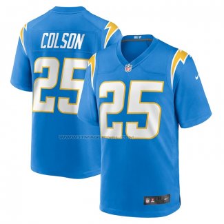 Maglia NFL Game Los Angeles Chargers Junior Colson Blu