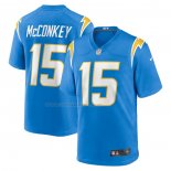 Maglia NFL Game Los Angeles Chargers Ladd Mcconkey 2024 NFL Draft Blu