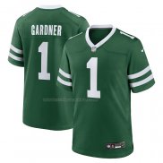 Maglia NFL Game New York Jets Ahmad Sauce Gardner Verde