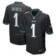 Maglia NFL Game Philadelphia Eagles Jalen Hurts Alternato Nero