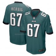 Maglia NFL Game Philadelphia Eagles Nate Herbig Verde