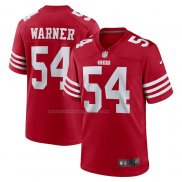 Maglia NFL Game San Francisco 49ers Fred Warner Rosso